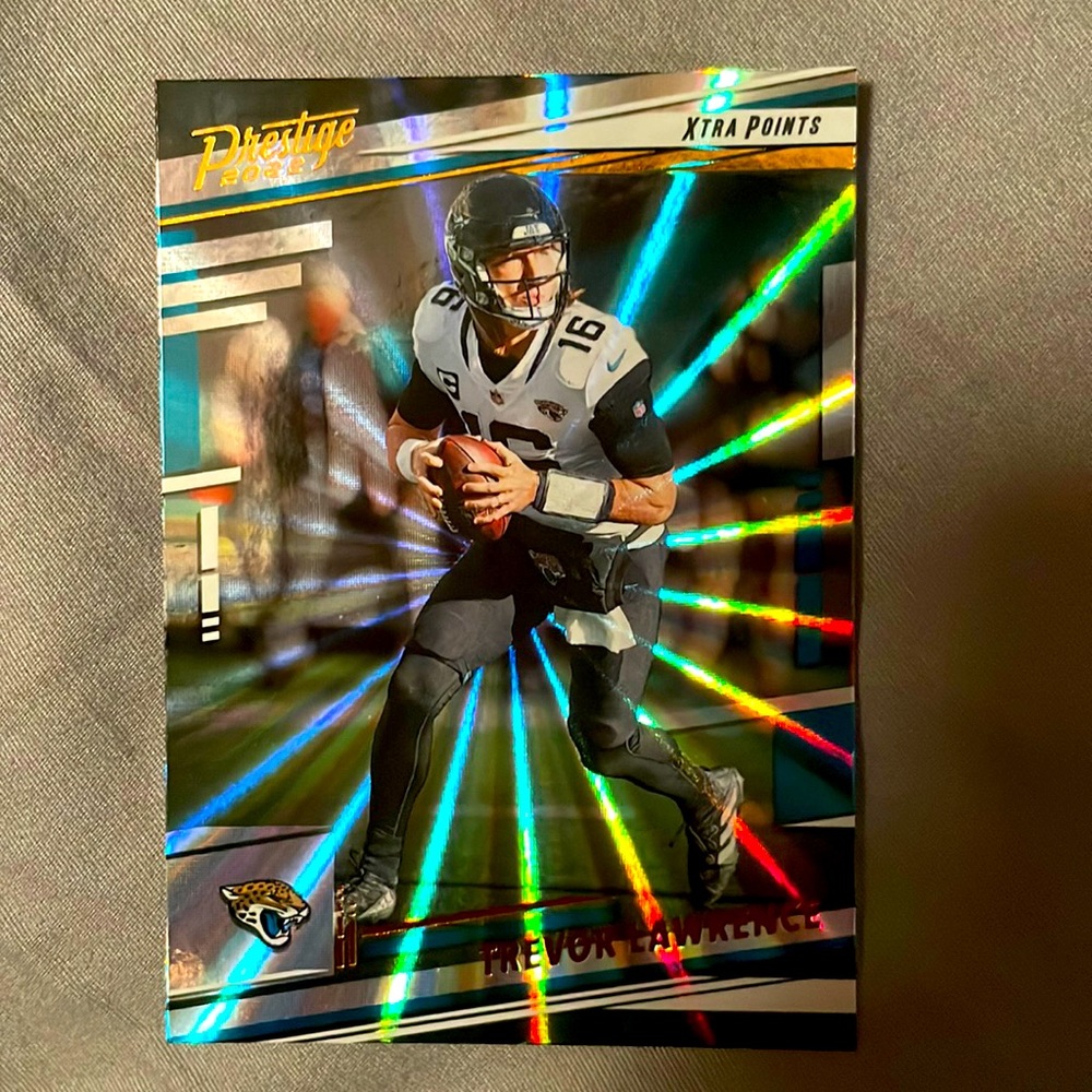 Trevor Lawrence 2022 Prestige xtra points football card